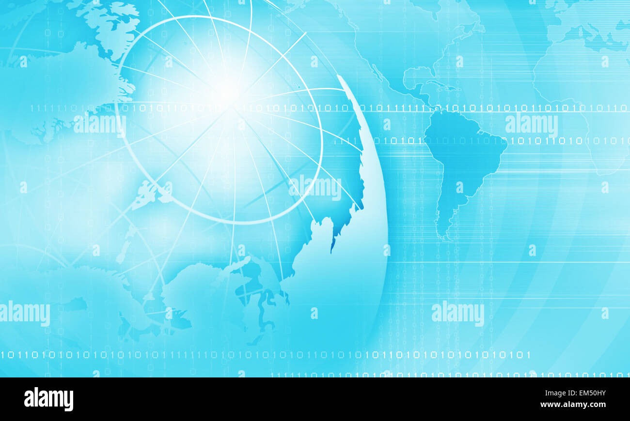 Digital globe concept hi-res stock photography and images - Alamy