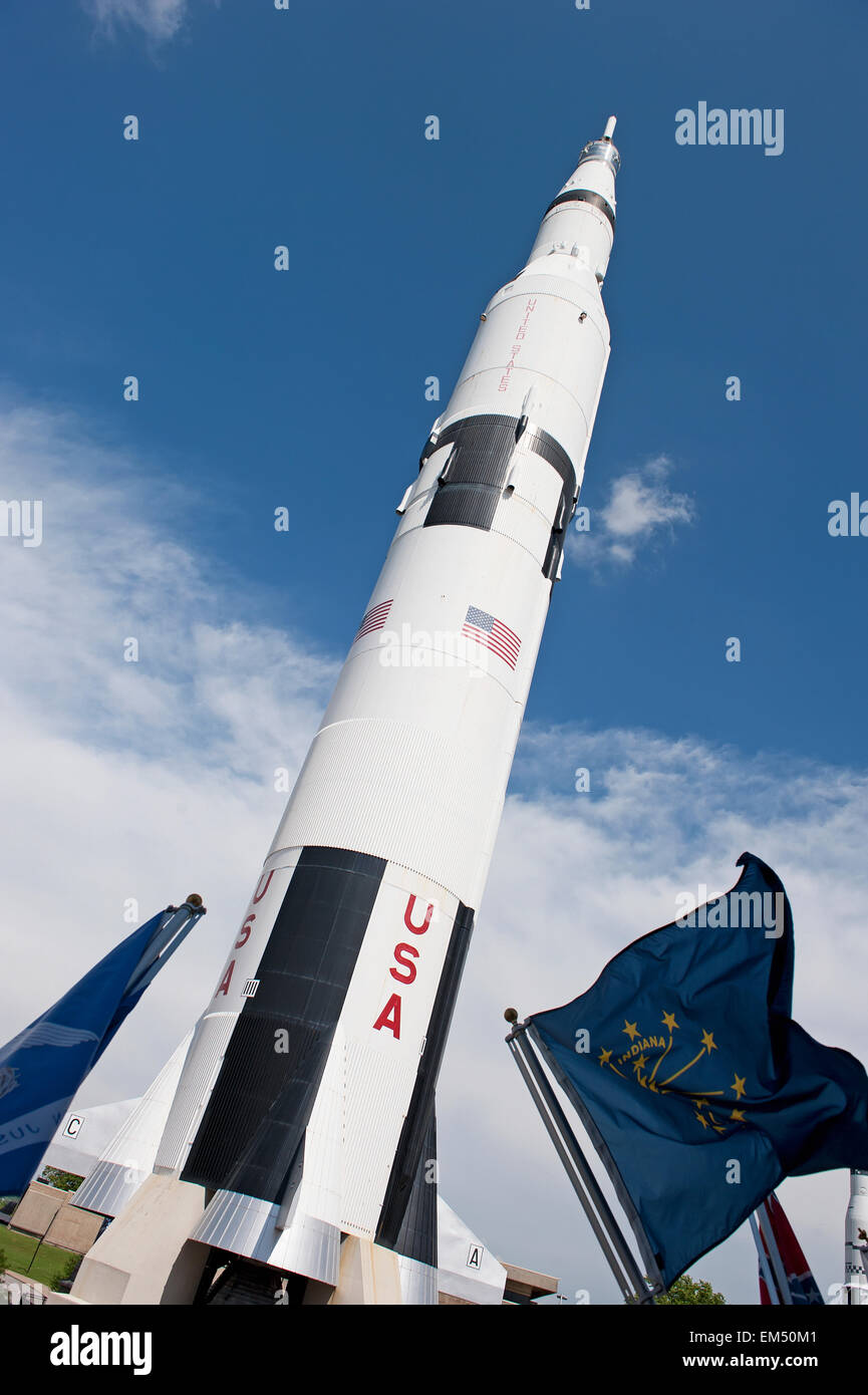 USA, Alabama, Huntsville, US Space and Rocket Centre Stock Photo