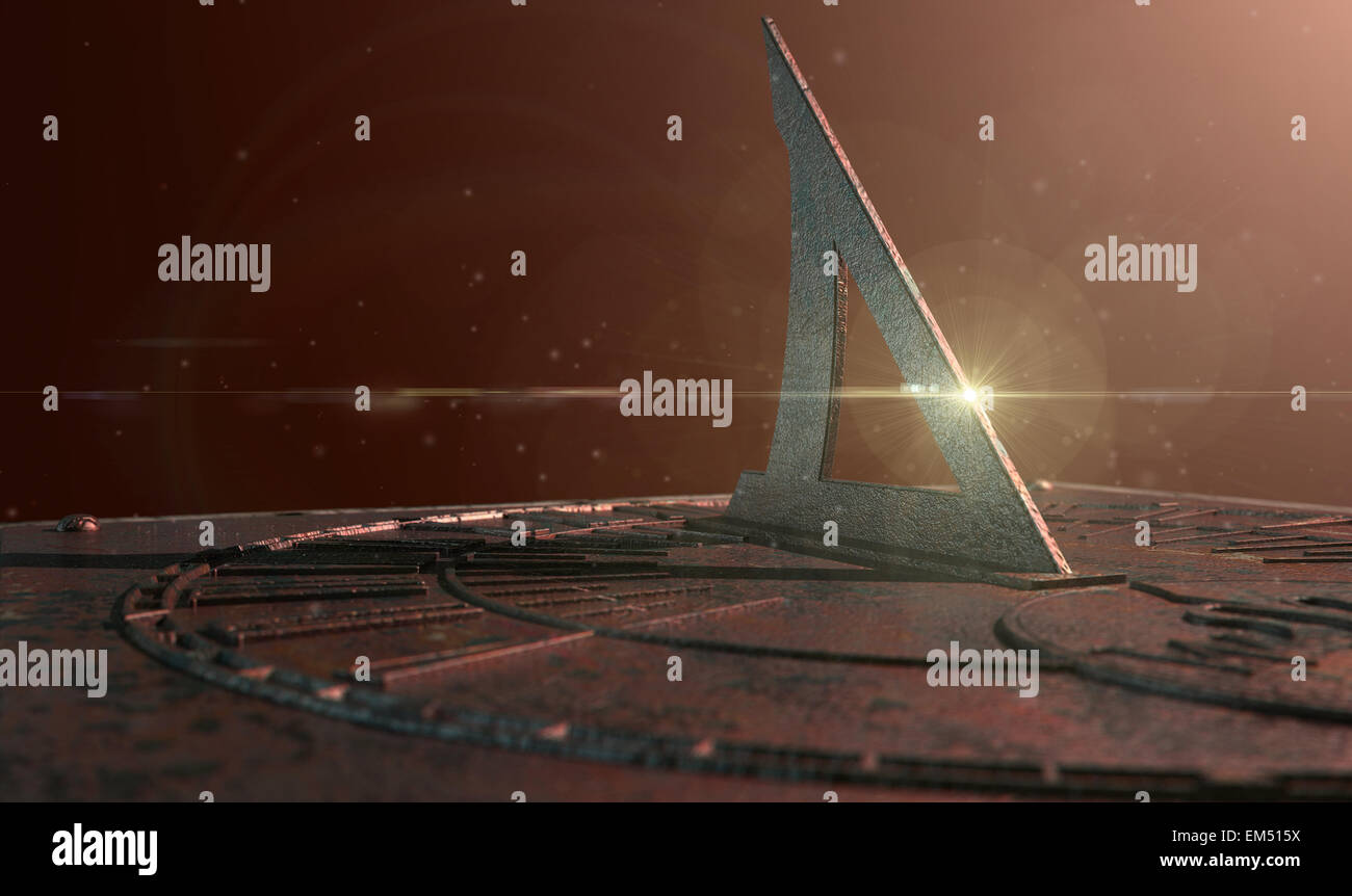 Medieval sun dial hi-res stock photography and images - Alamy