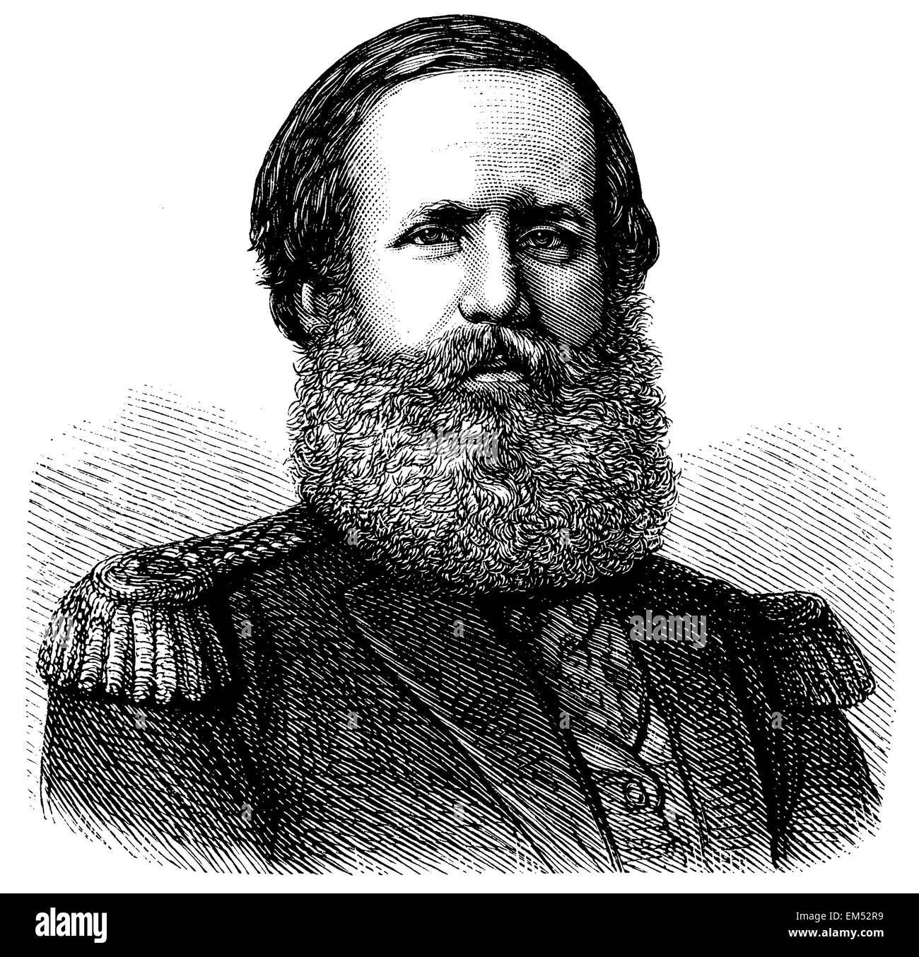 Pedro II of Brazil (born December 2, 1825 ) Stock Photo
