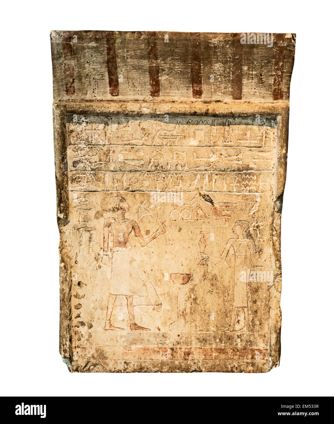 Ancient Egyptian stone Stock Photo