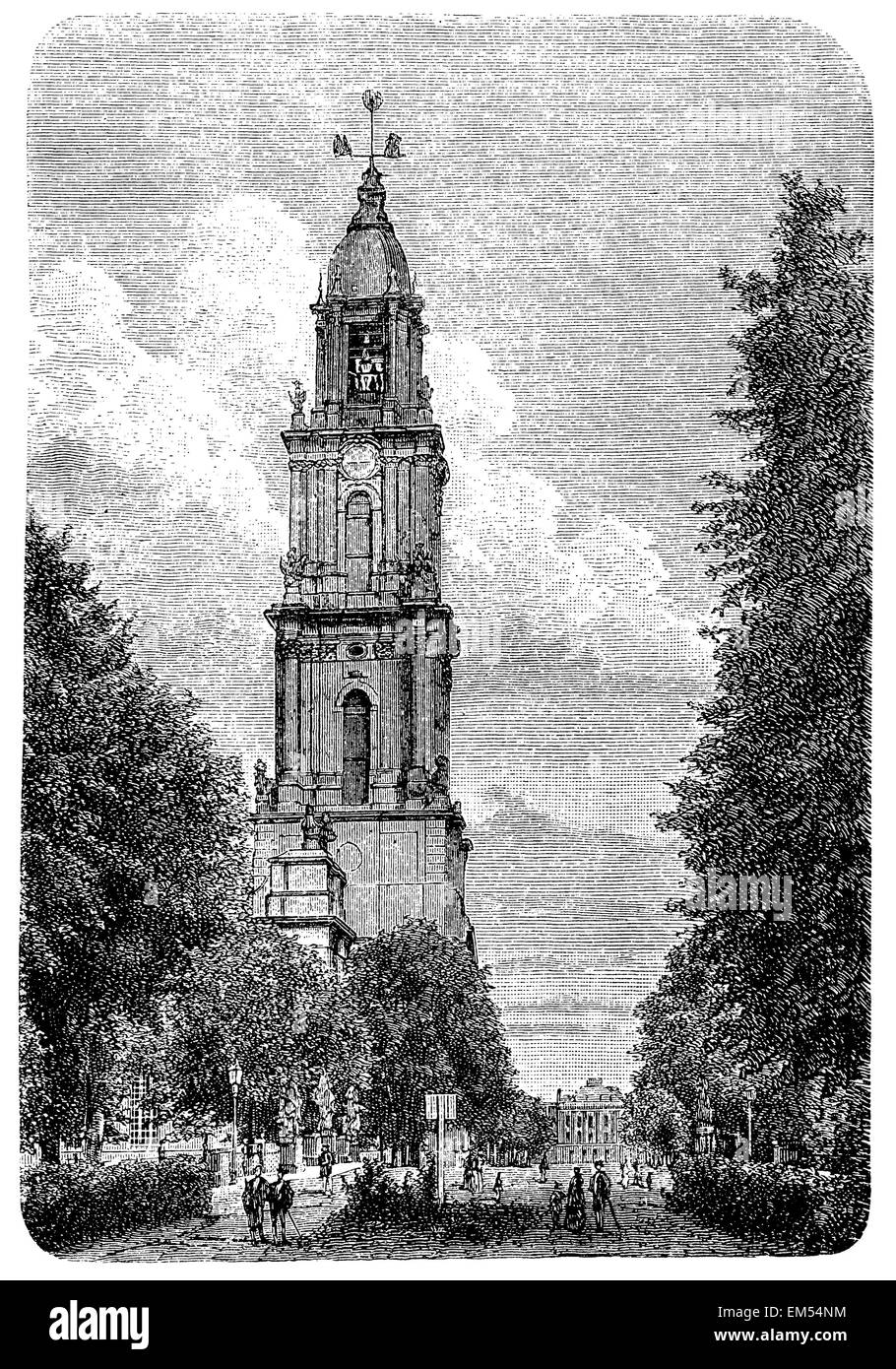 Potsdam, Garrison Church Stock Photo Alamy