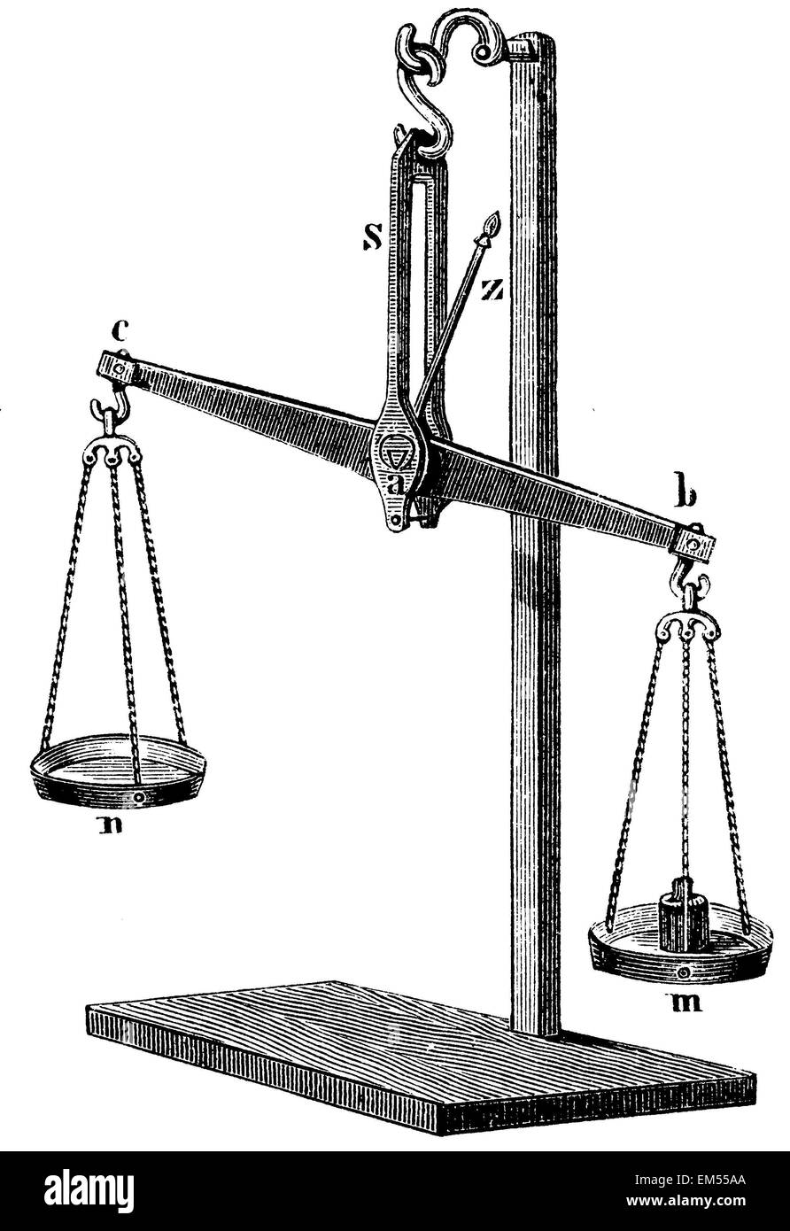 Balance scales Black and White Stock Photos & Images Alamy