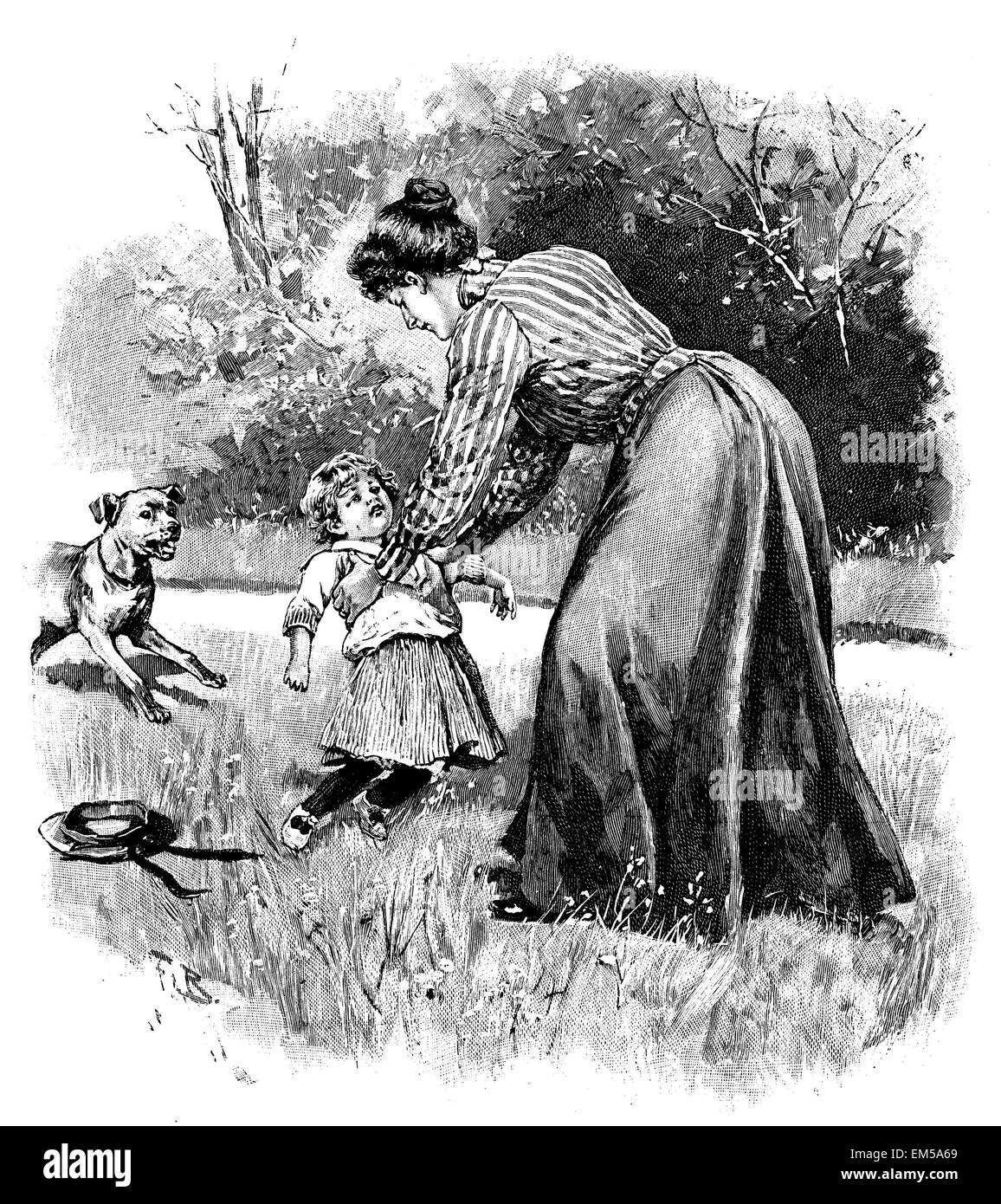 How to raise a child Stock Photo Alamy