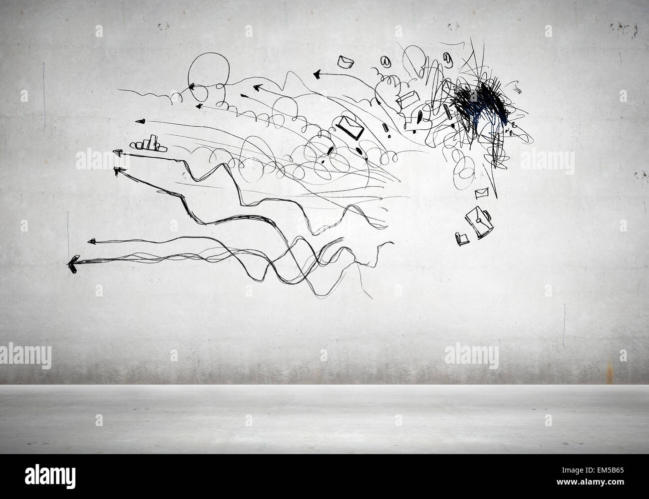 sketch-background-image-business-plan-and-ideas-stock-photo-alamy