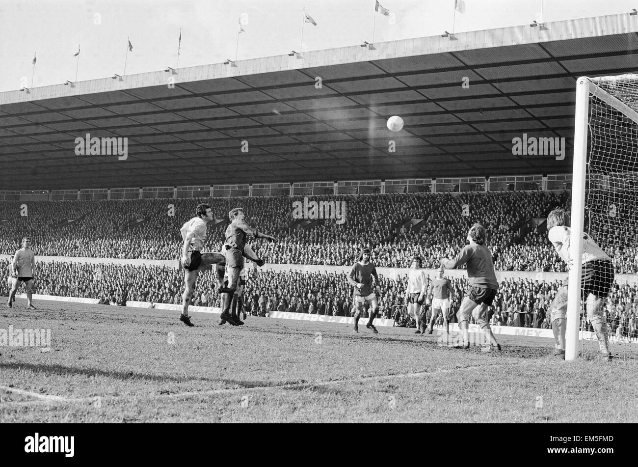Manchester United v Southampton league match at Old Trafford 20th Stock