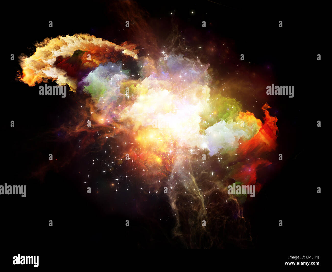Advance of Design Nebulae Stock Photo - Alamy