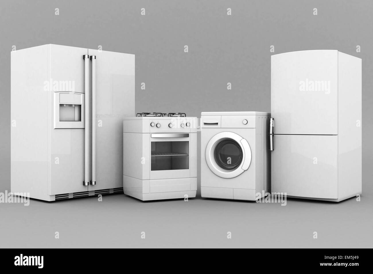 household appliances Stock Photo