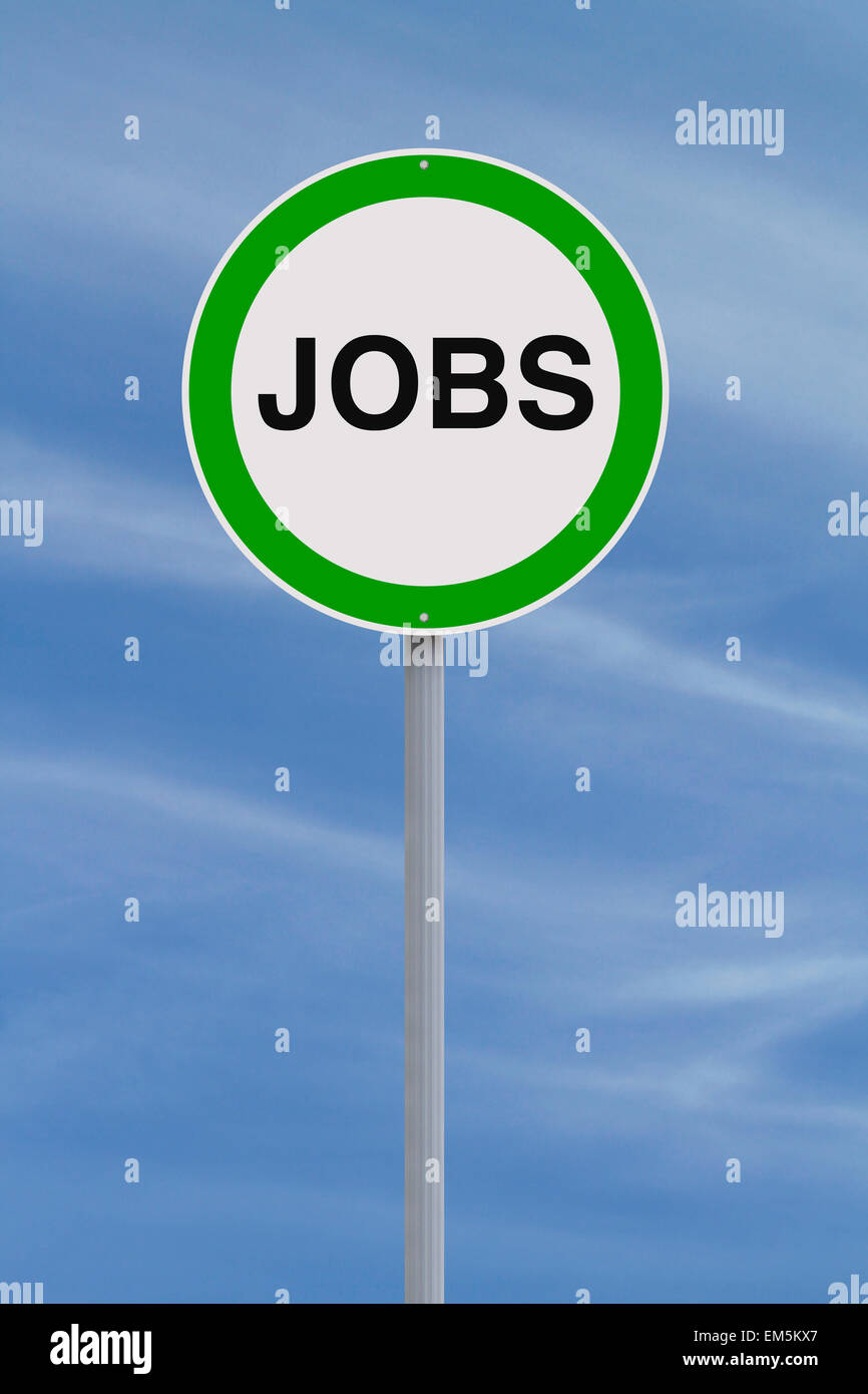 Jobs Sign Stock Photo