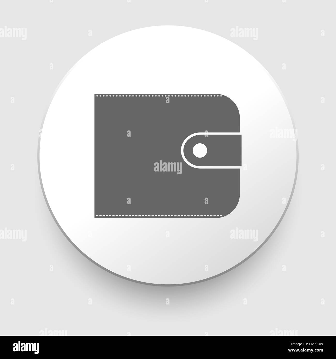 purse icon Stock Photo