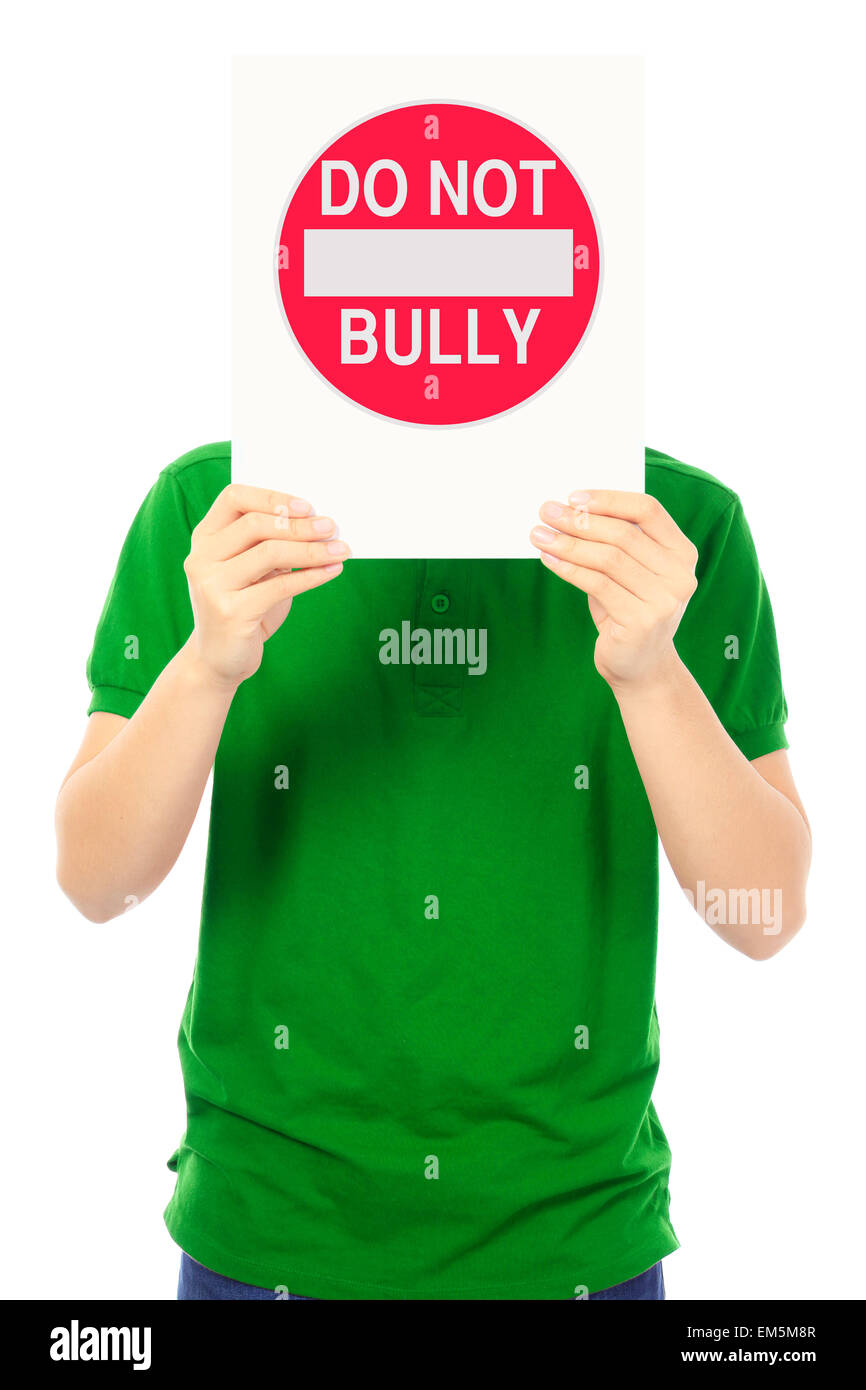 Do Not Bully Stock Photo