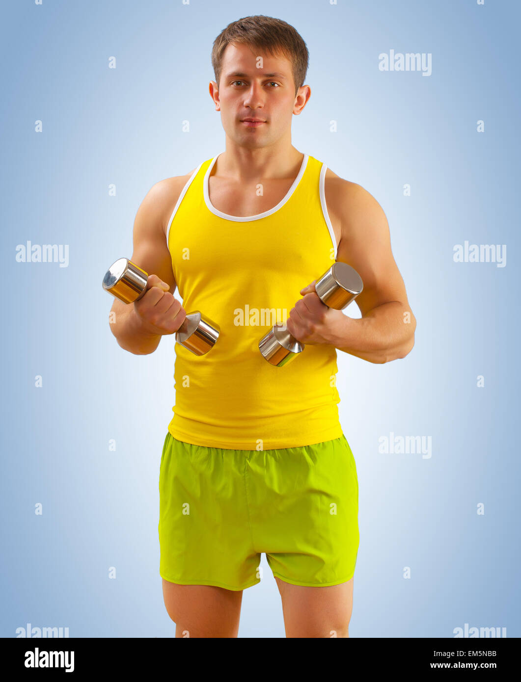 a sportsman Stock Photo