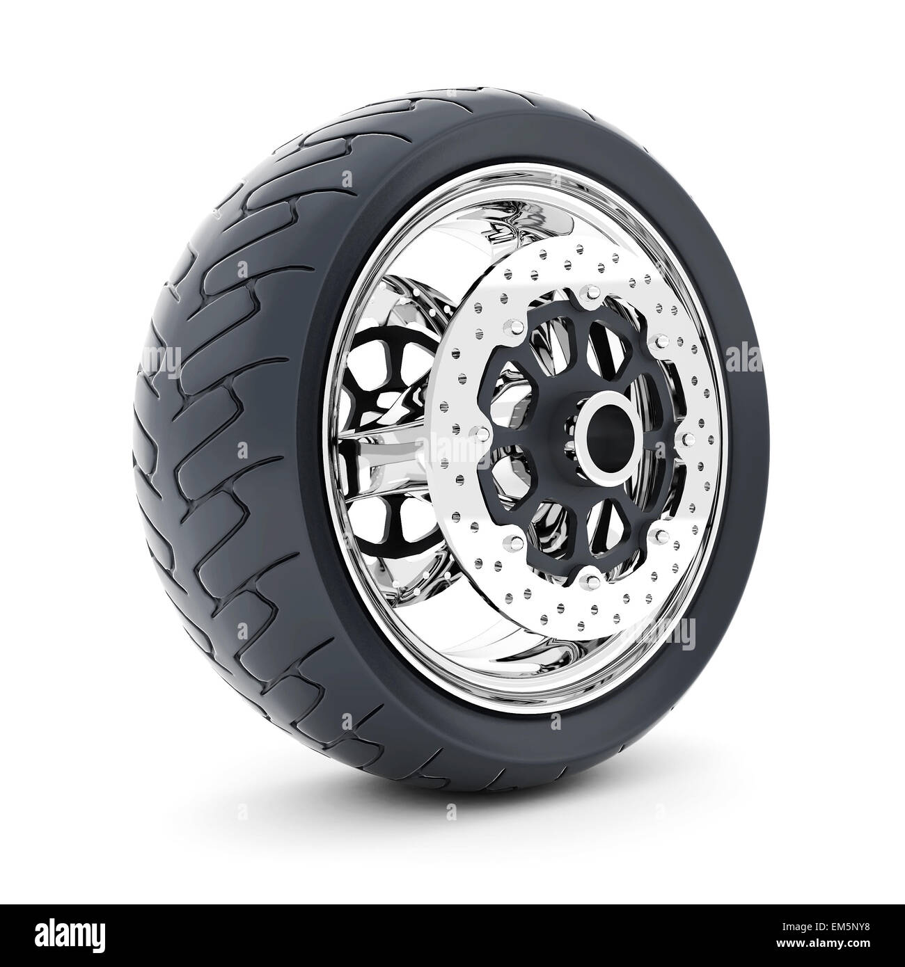 Black sport wheels Stock Photo Alamy