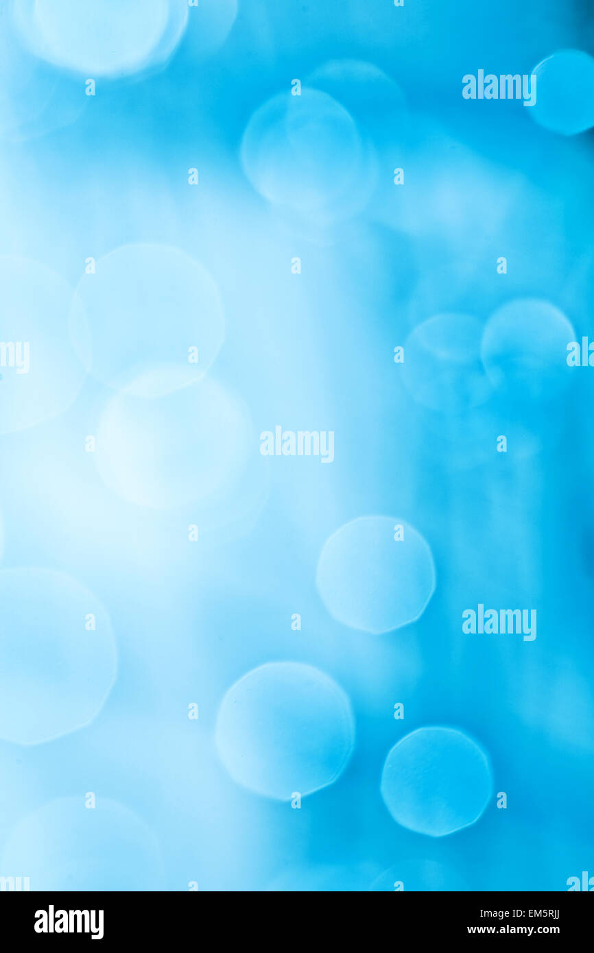 Blue bokeh hi-res stock photography and images - Alamy