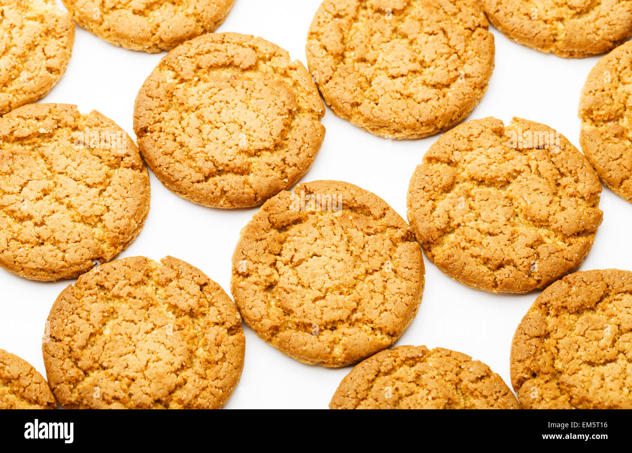 Baked cookies Stock Photo