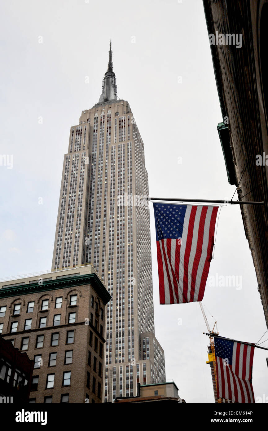 Empire State Building, New York City NYC, Manhattan Stock Photo - Alamy