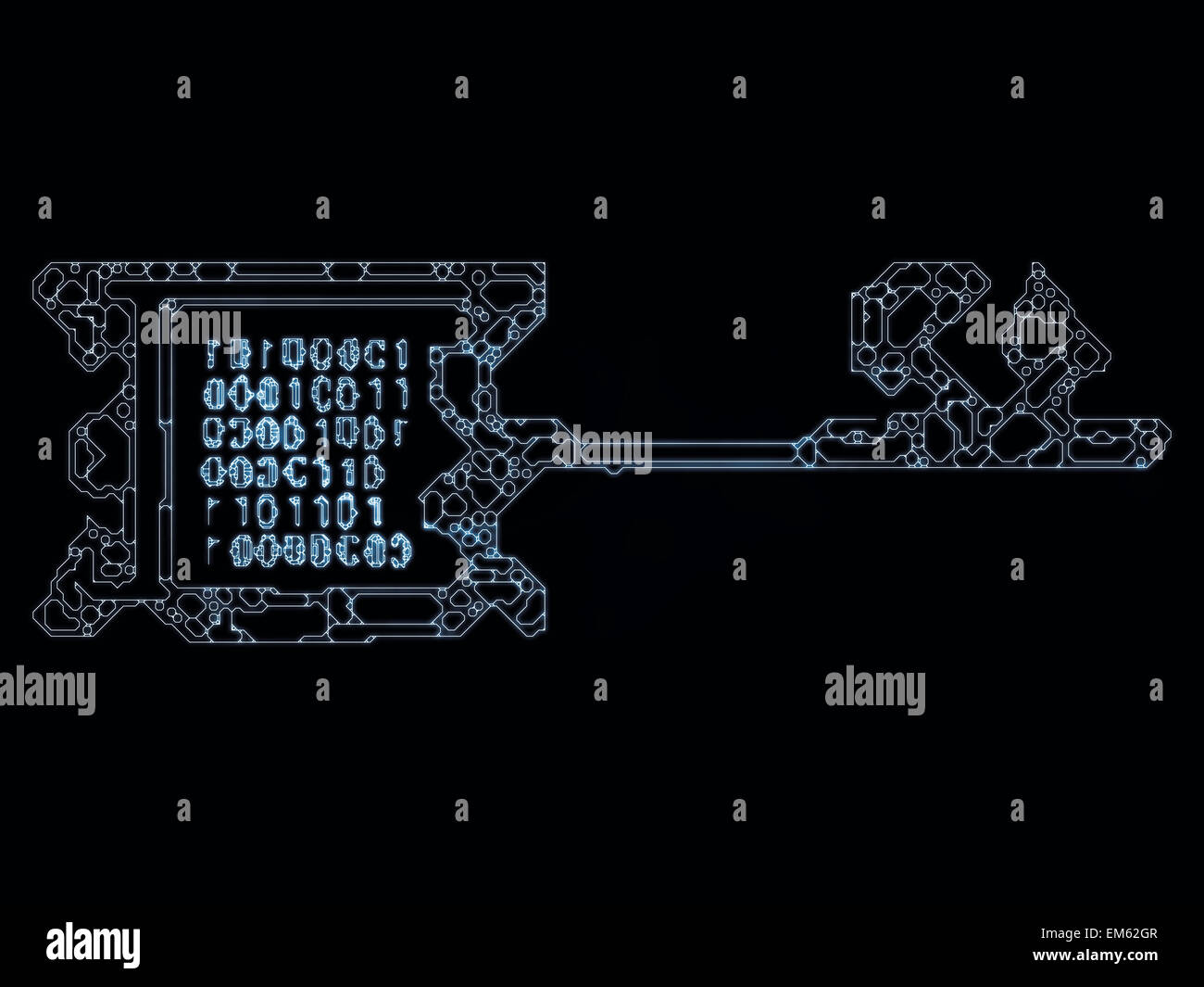 Numbers of Key Code Stock Photo - Alamy