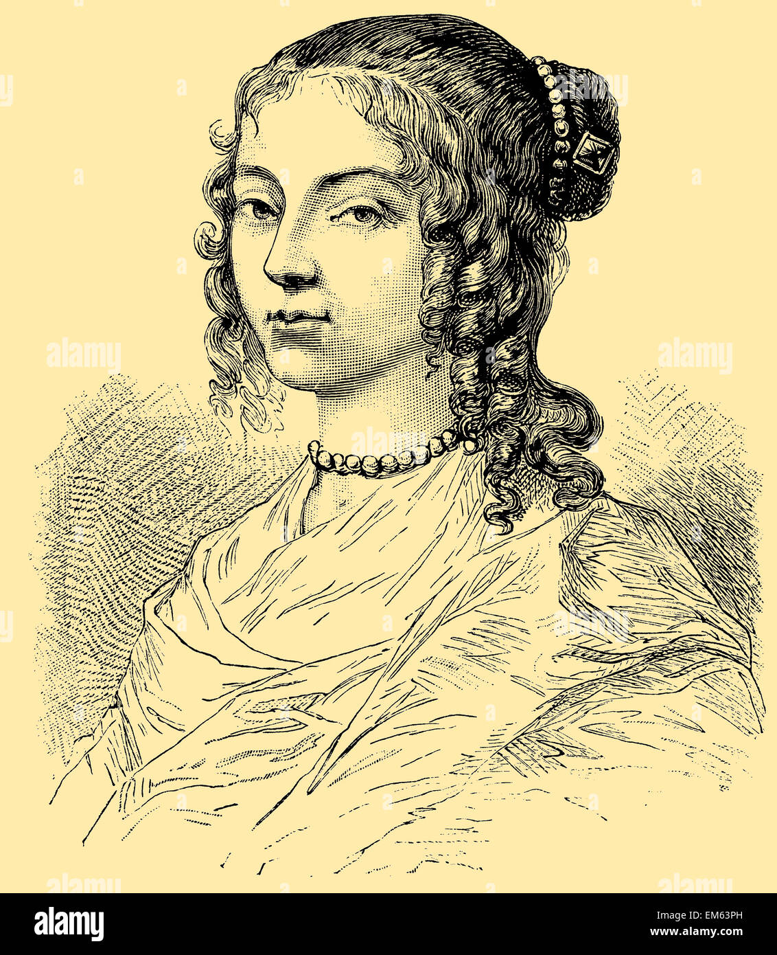 Princess Henrietta of England (1644 1670 Stock Photo Alamy