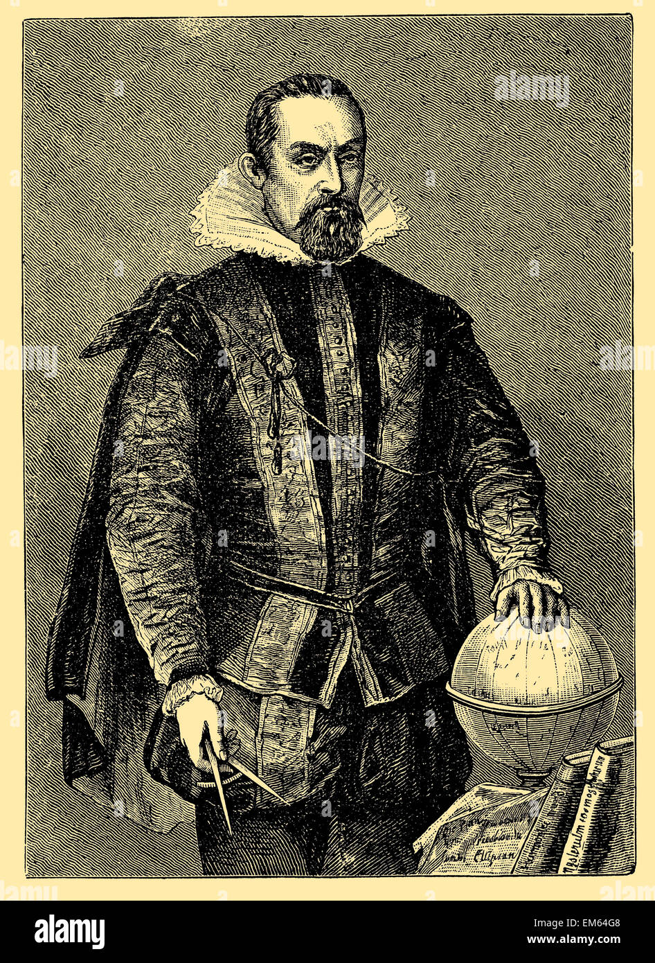 Johannes Kepler (1571 1630), German mathematician,