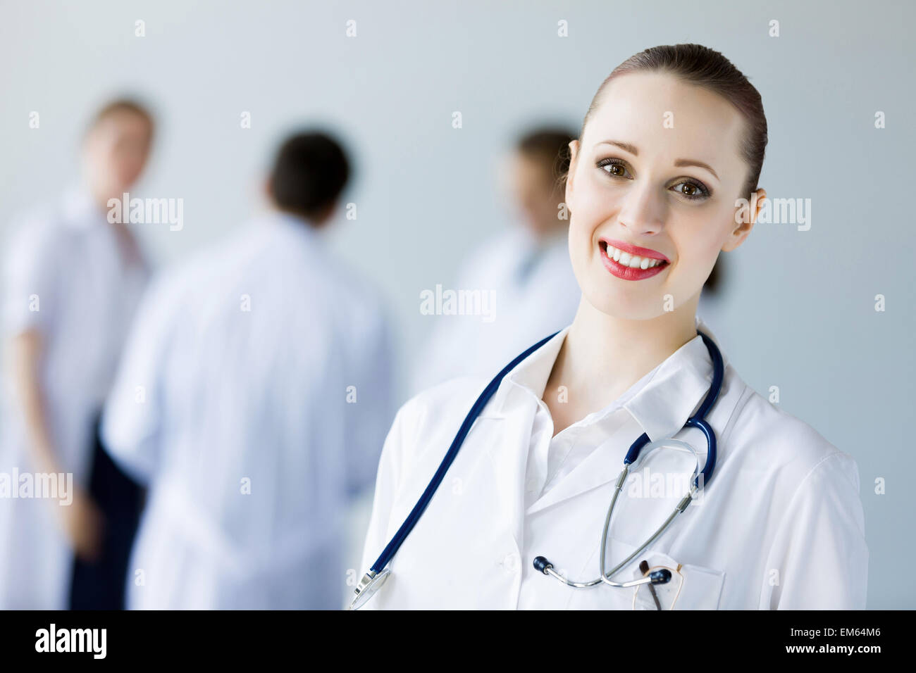 Young female doctor Stock Photo - Alamy