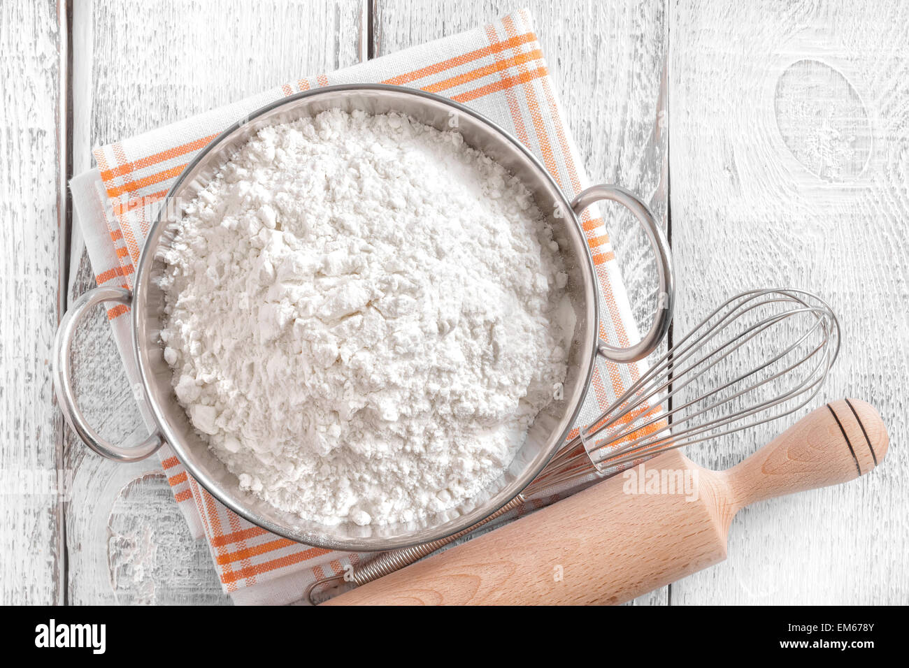 Flour Stock Photo