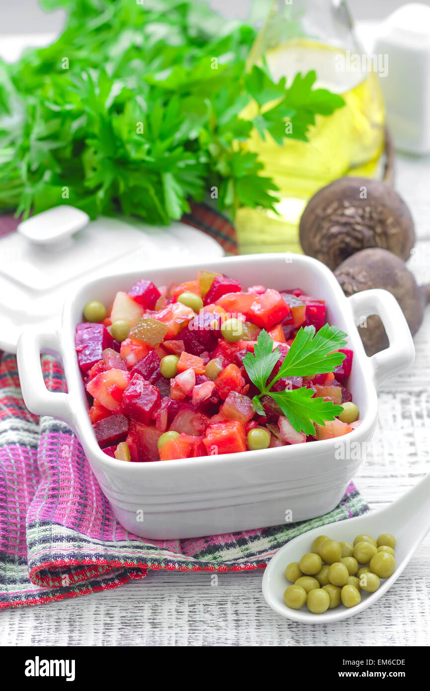 Beet salad Stock Photo