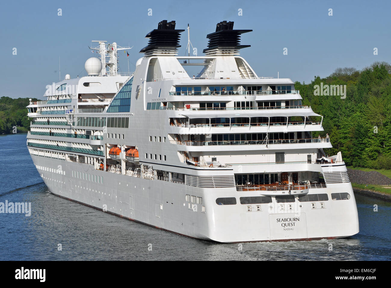 Seabourn Quest Stock Photo