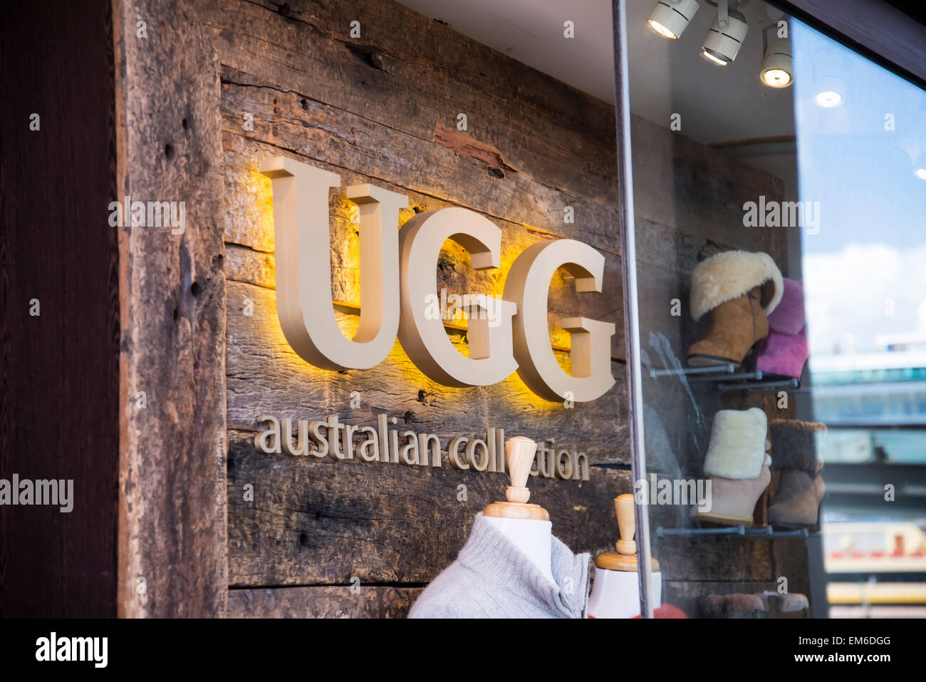 SYDNEY, AUSTRALIA - FEBRUARY 12, 2015: Detail of the UGG Australia Stock  Photo - Alamy