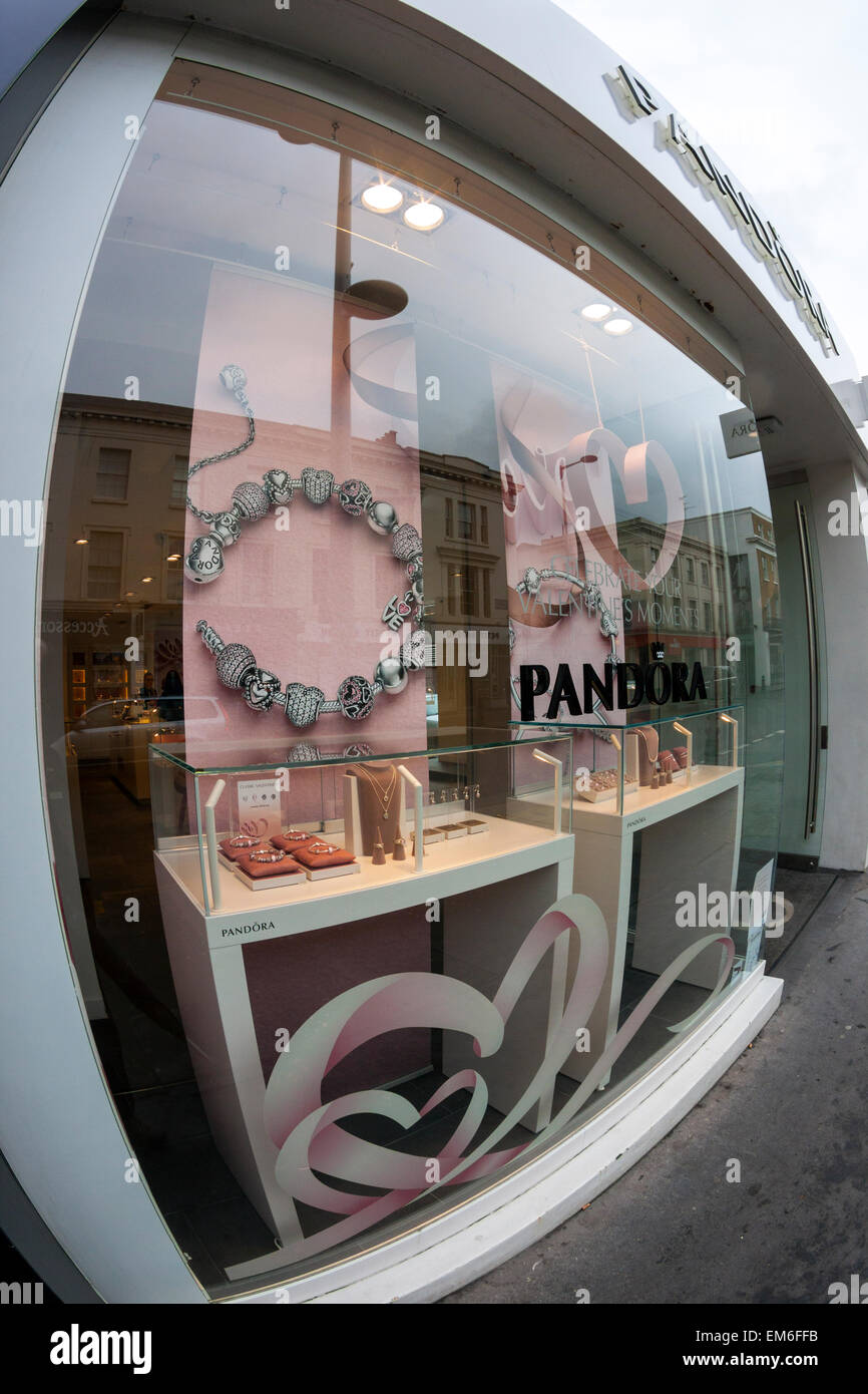 Pandora Shop, King's Road, London Stock Photo