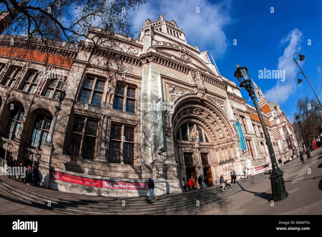 Victoria and Albert Museum, London Stock Photo