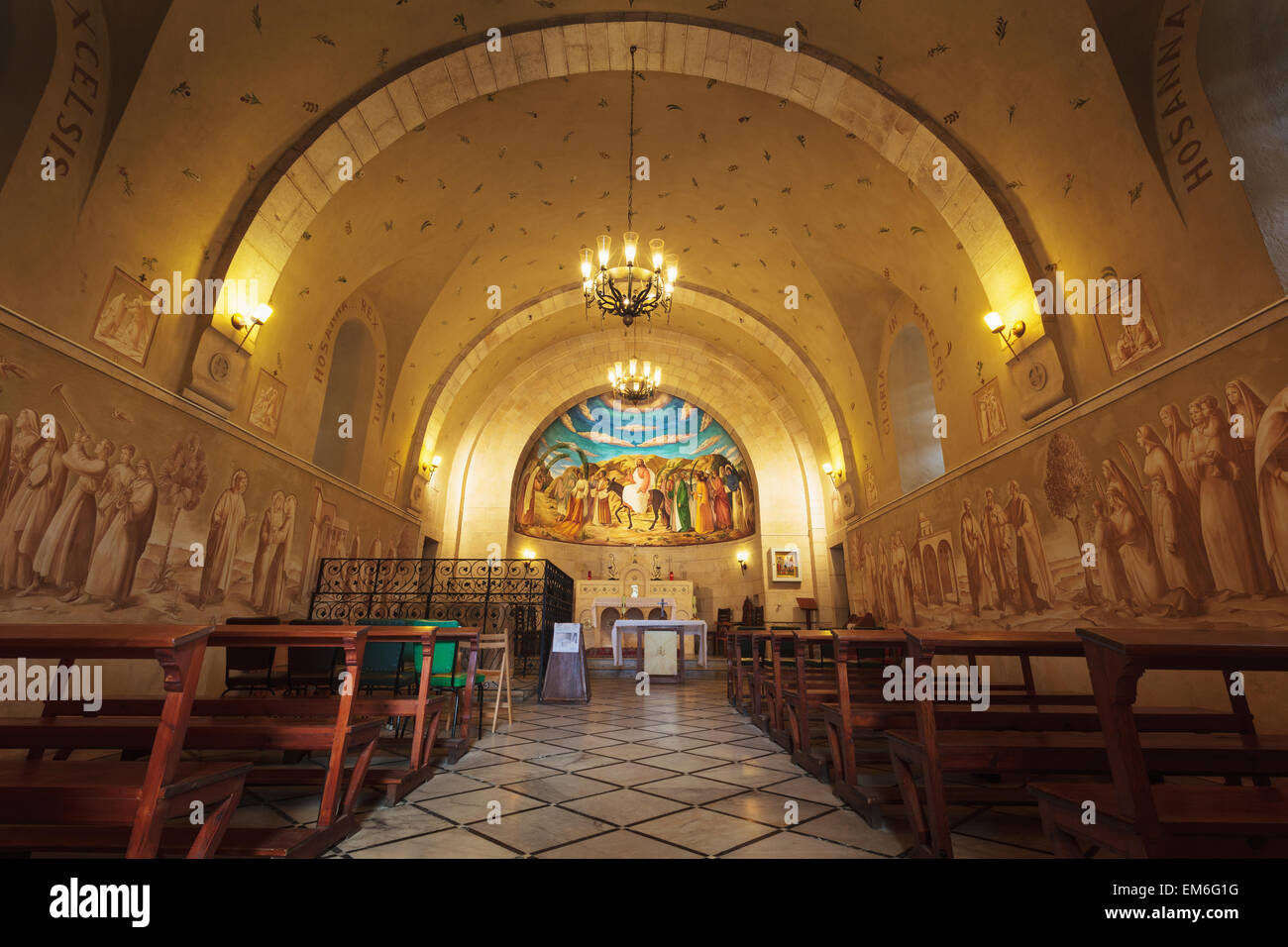 Arch,Ceiling,History,Mural,Painting,Artifact Stock Photo