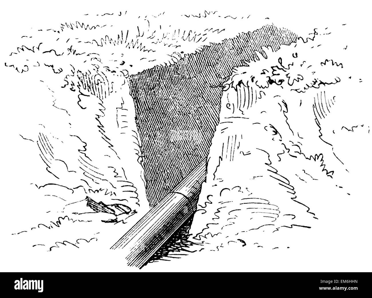Drain drawing hires stock photography and images Alamy
