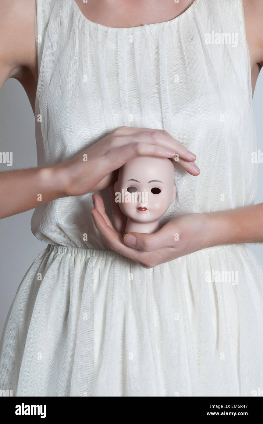 a doll head