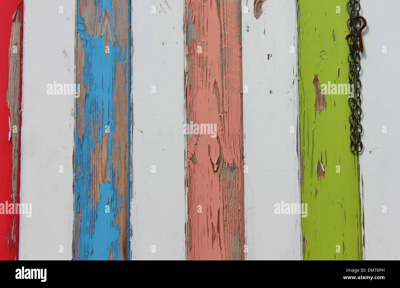 'Beach hut' seaside style ice cream hut Victorian striped paint painted