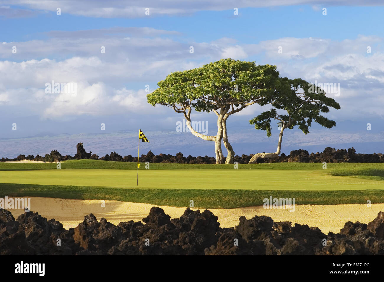 Hawaii, Big Island, Kona, Four Seasons Golf Course And Resort Hualalai