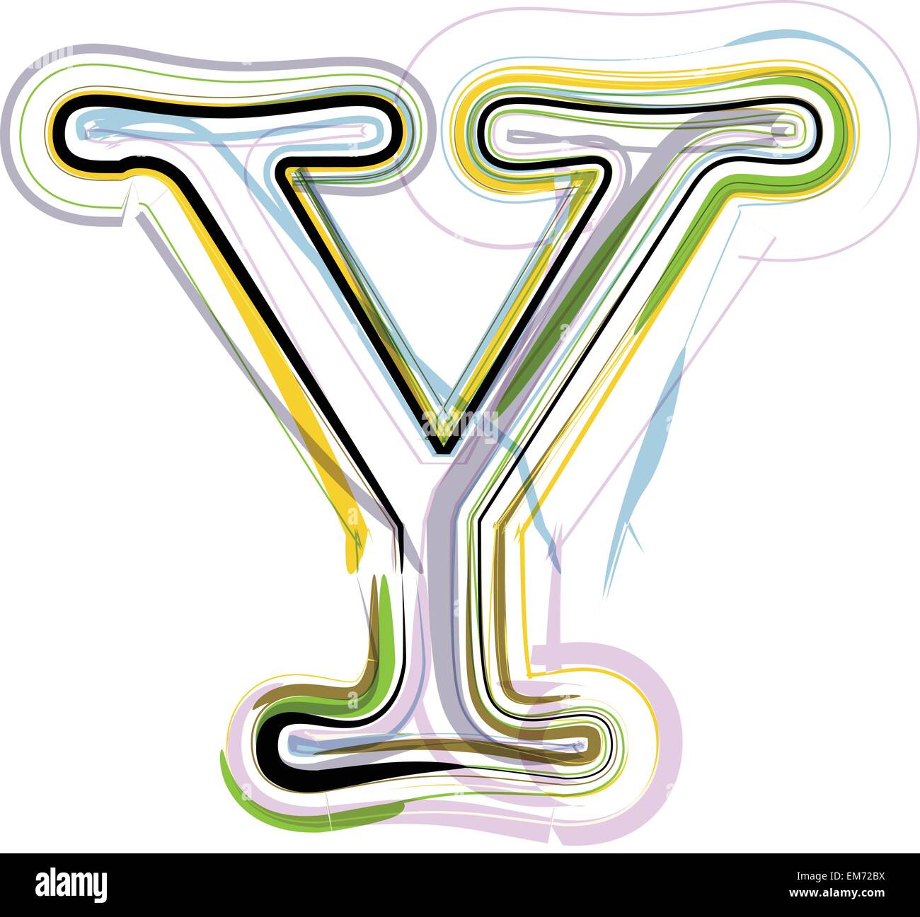 Font illustration LETTER Y Stock Vector Image Art Alamy Font illustration LETTER Y Stock Vector Image Art Alamy