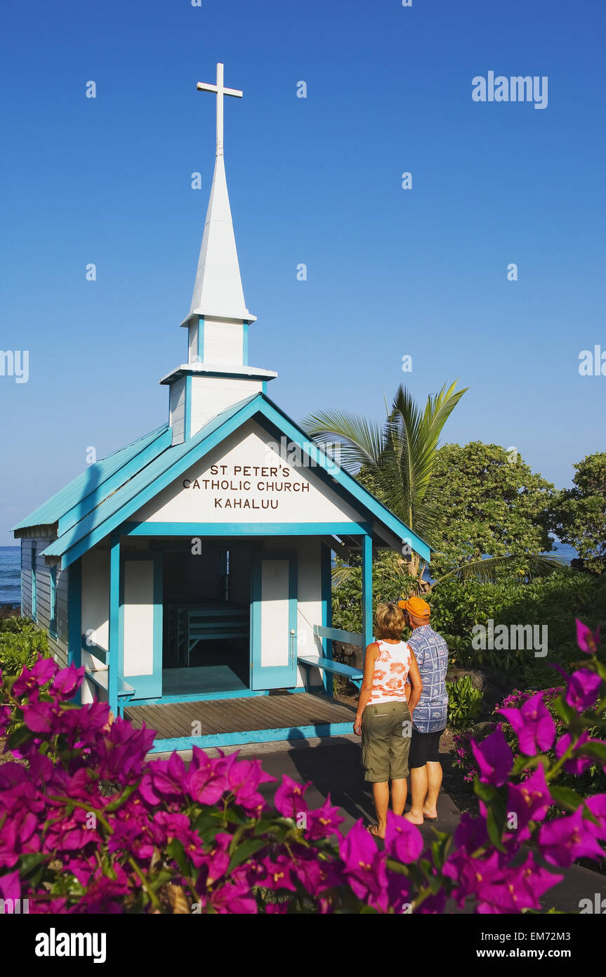 St Peters Catholic Church Kona Hawaii Hi Res Stock Photography And