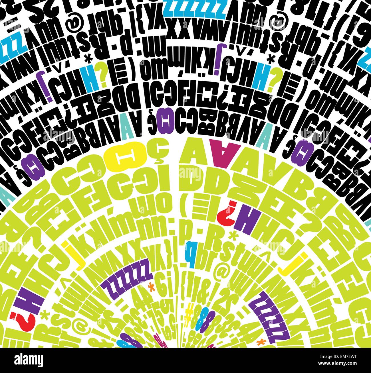 Abstract letters background Stock Vector Image & Art Alamy