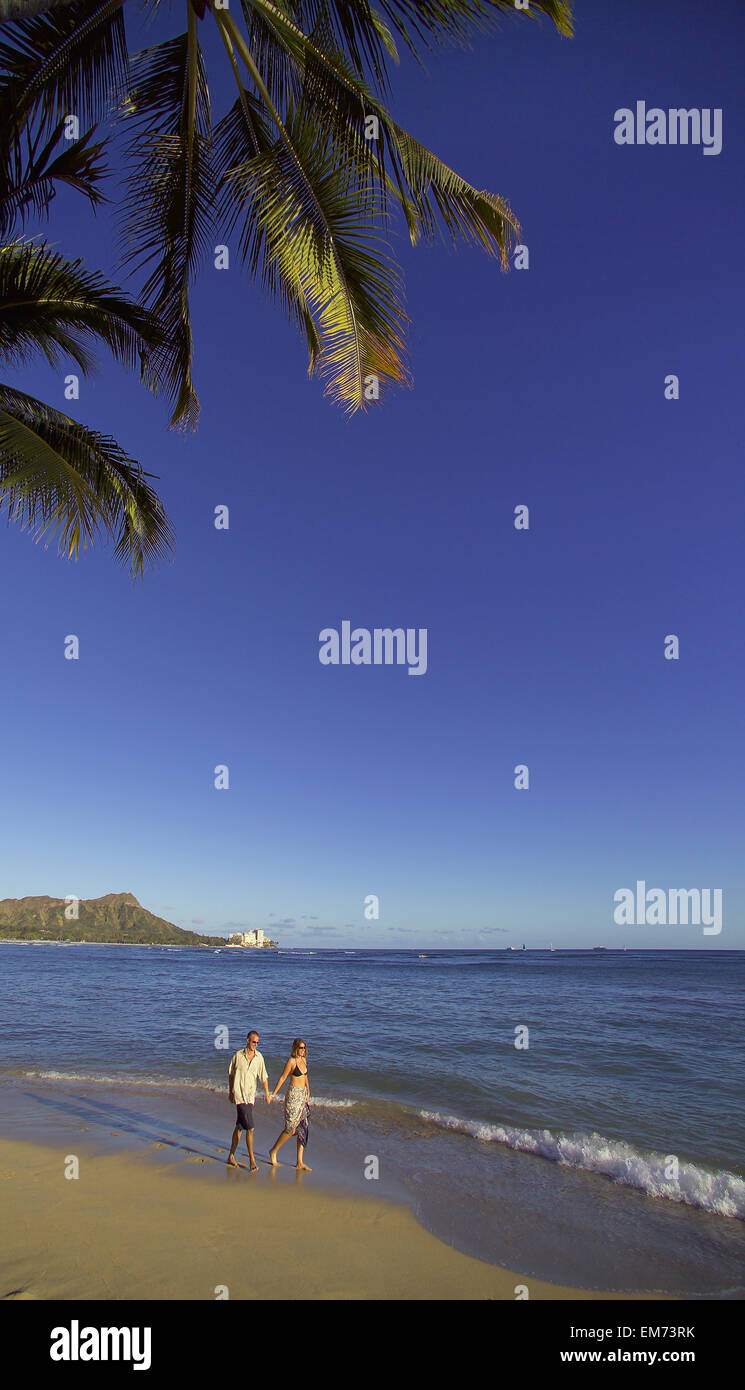 Afternoon in waikiki beach hi-res stock photography and images - Alamy