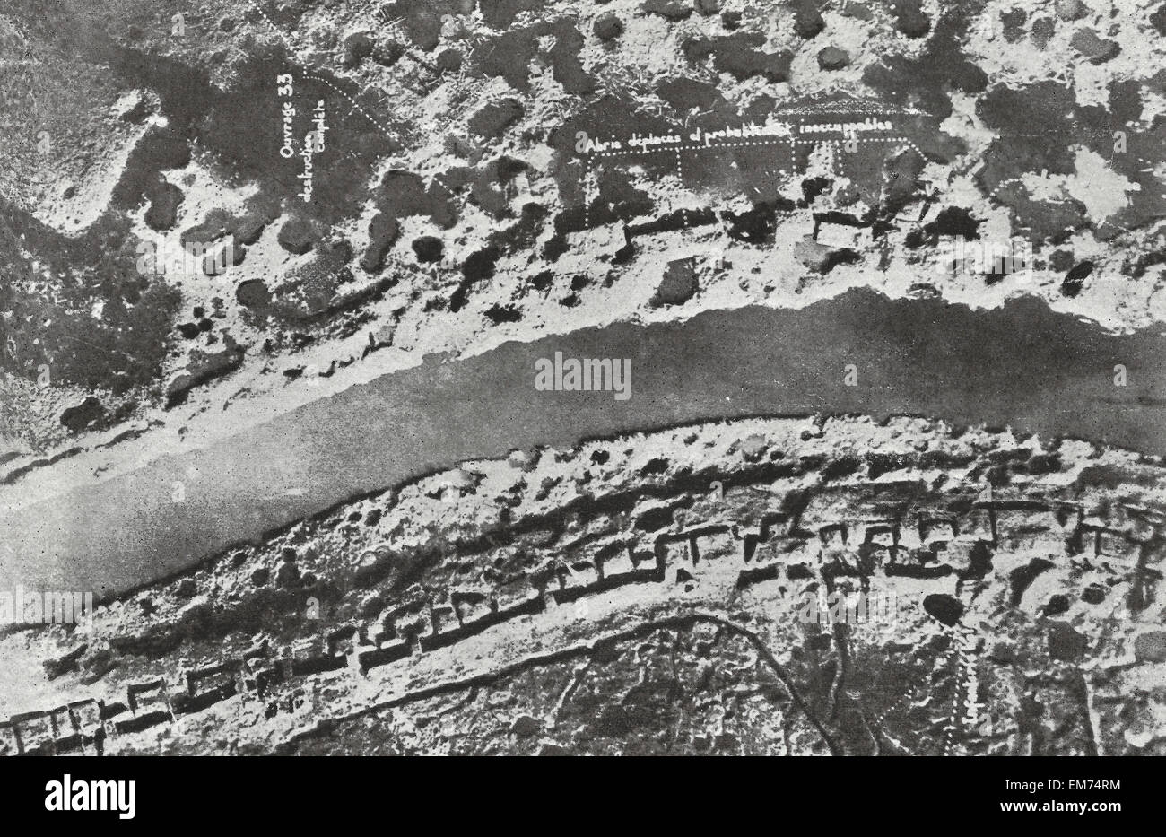 WW1 March 5th 1918 aerial photo of German biplane in flight #1 WW1 March 5th 1918 aerial photo of German biplane in flight #1