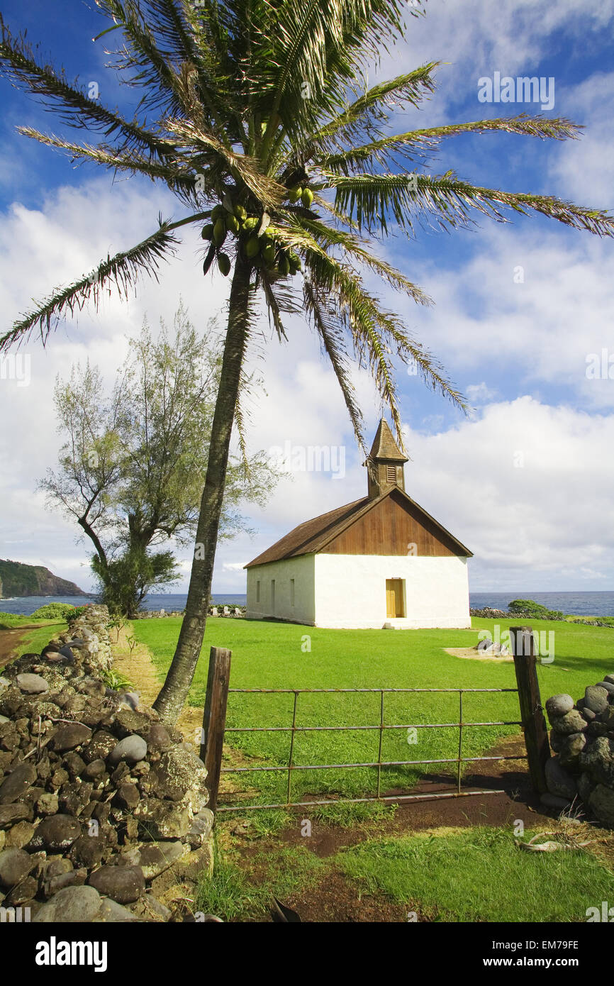 Hawaii, Maui, Kaupo, Huialoha Church (Established 1859 Stock Photo Alamy
