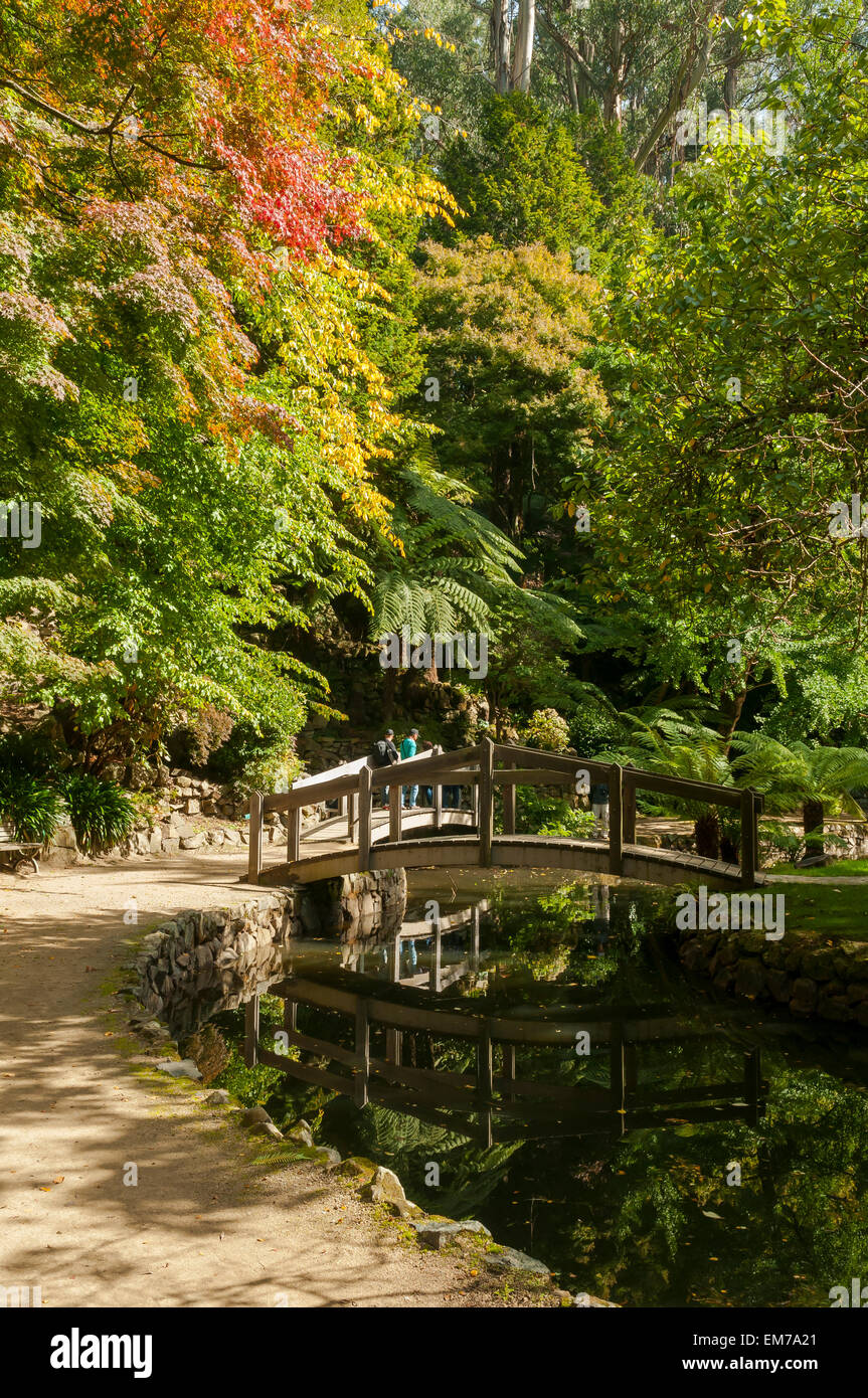 Alfred Nicholas Memorial Gardens Lake, Sherbrooke Stock Photo Alamy