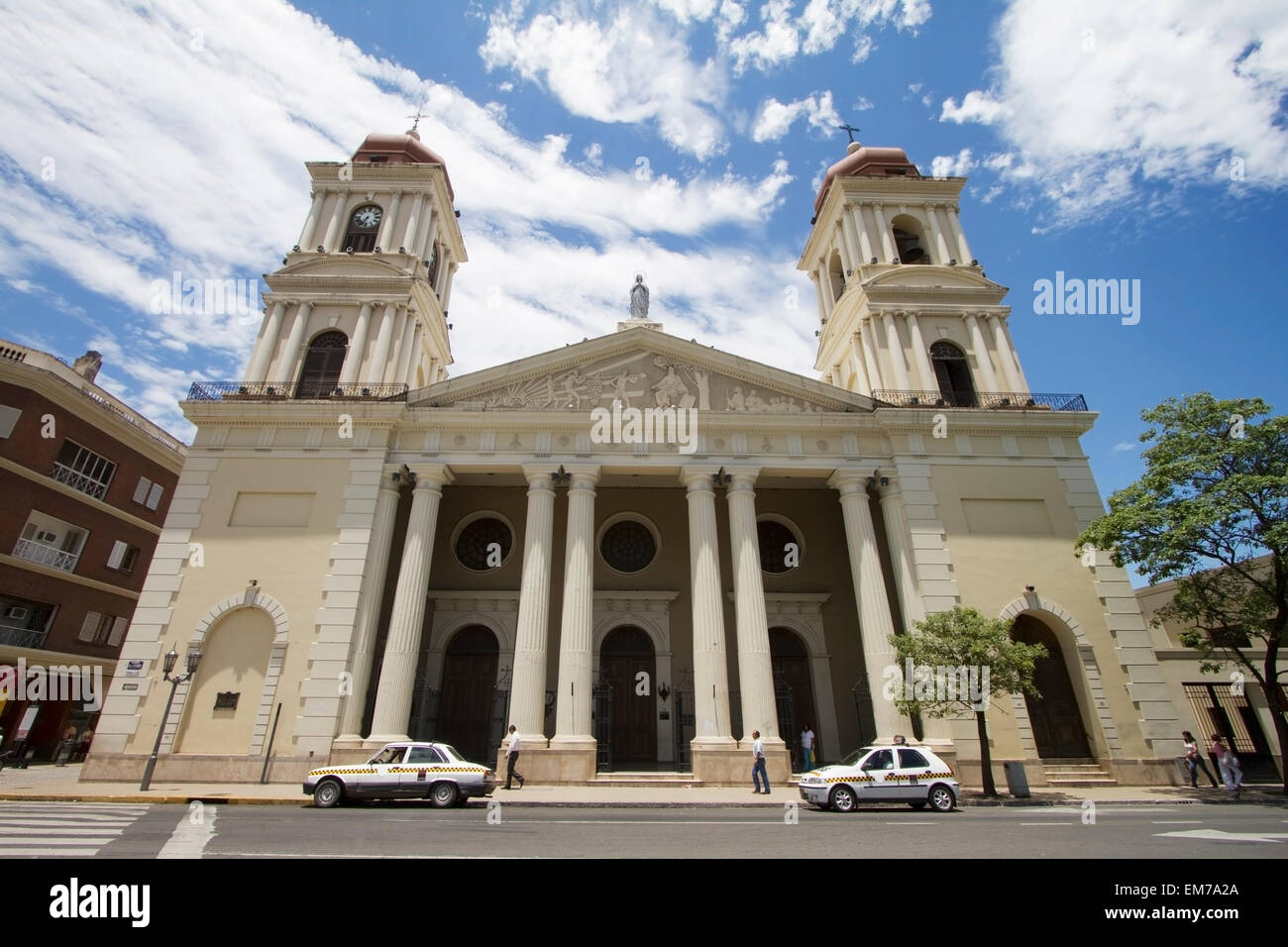 Cathedral, San Miguel de Tucuman, Argentina Stock Photo