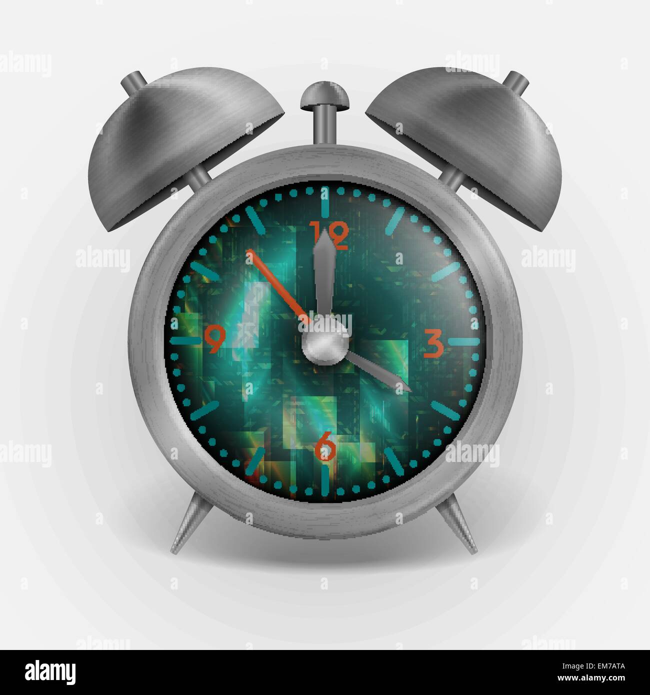 Classic Style Alarm Clock Stock Vector Image & Art Alamy