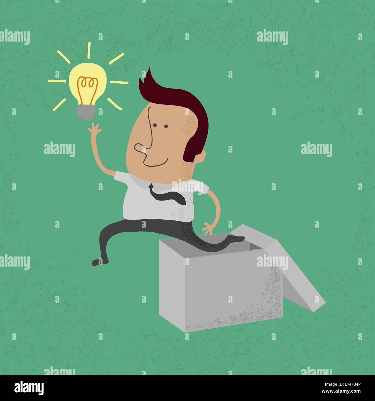 Thinking Outside The Box Hi Res Stock Photography And Images Alamy