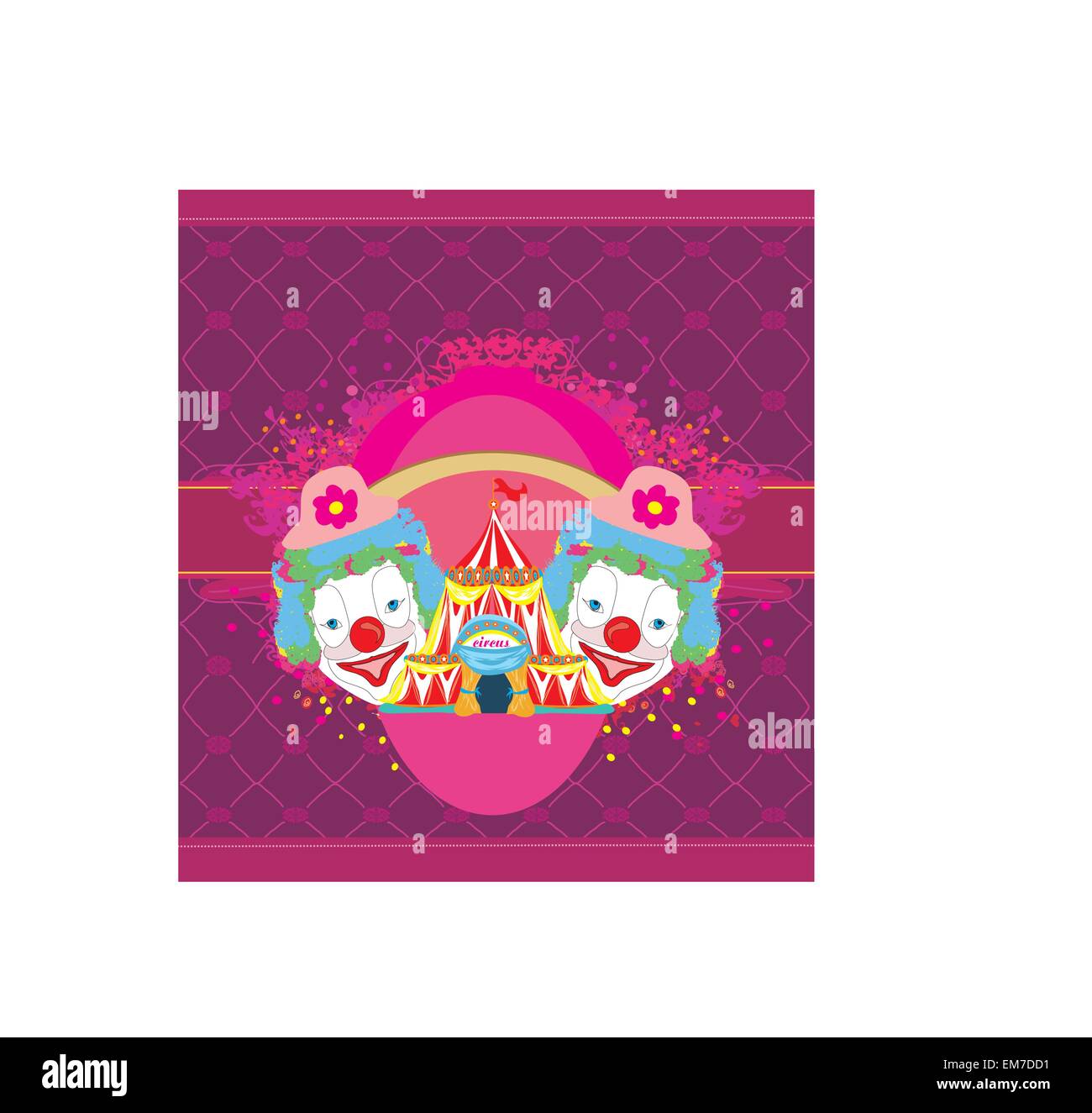Clowns Stock Vector Images - Alamy