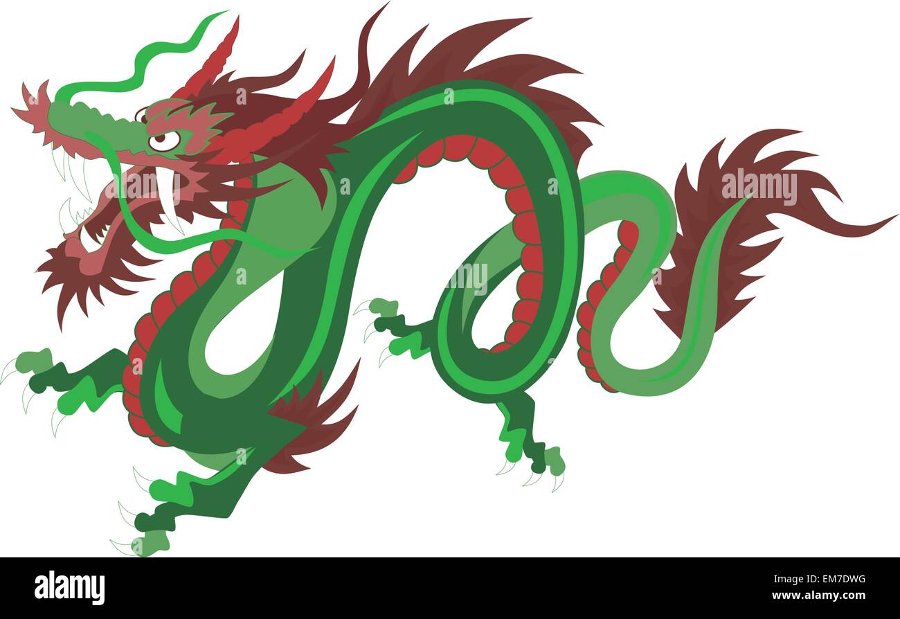 Flying dragon clip art hi-res stock photography and images - Alamy