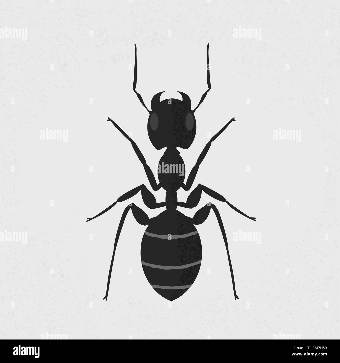 Black ant , eps10 vector format Stock Vector