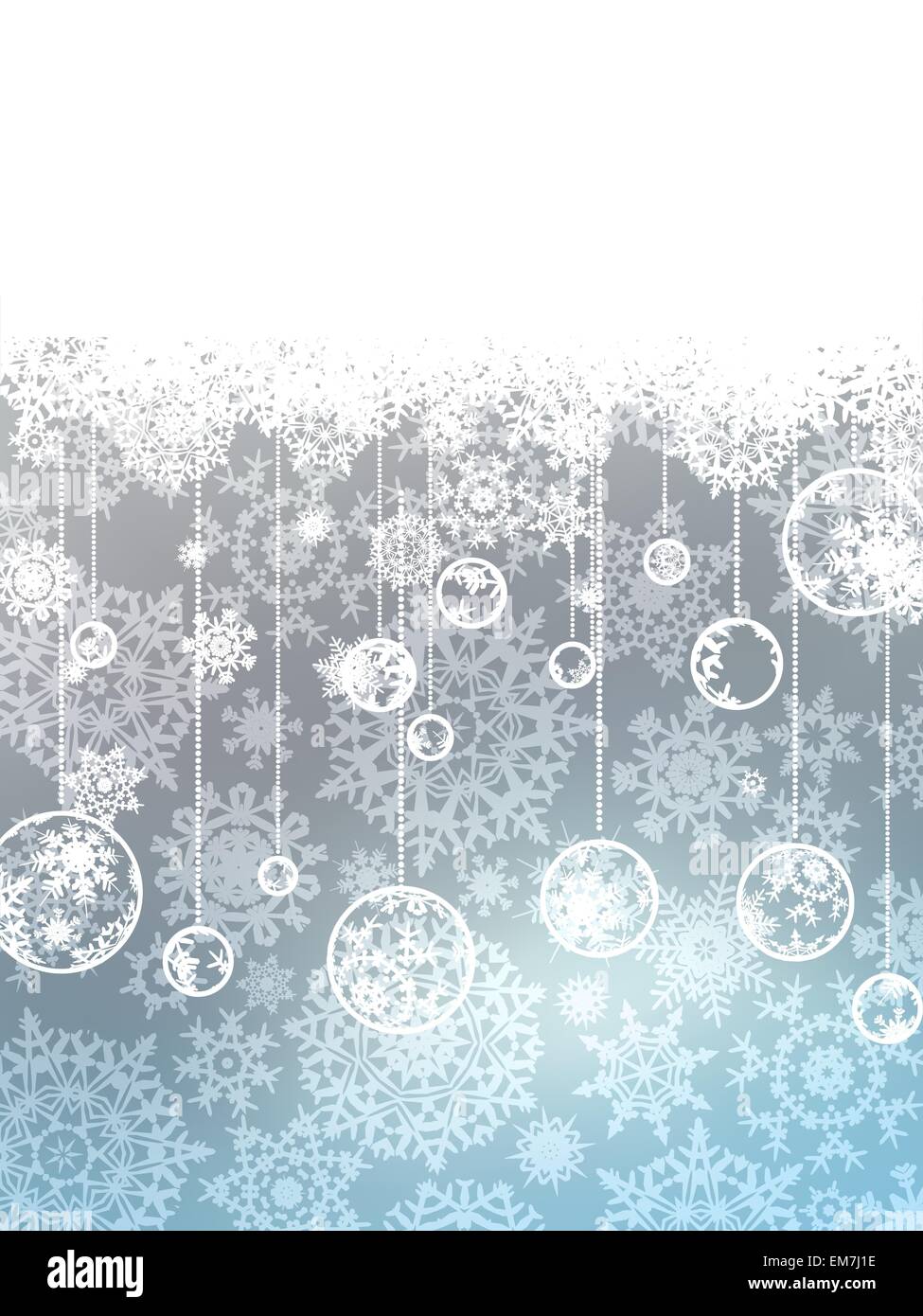 Elegant christmas with snowflakes. EPS 8 Stock Vector Image & Art - Alamy