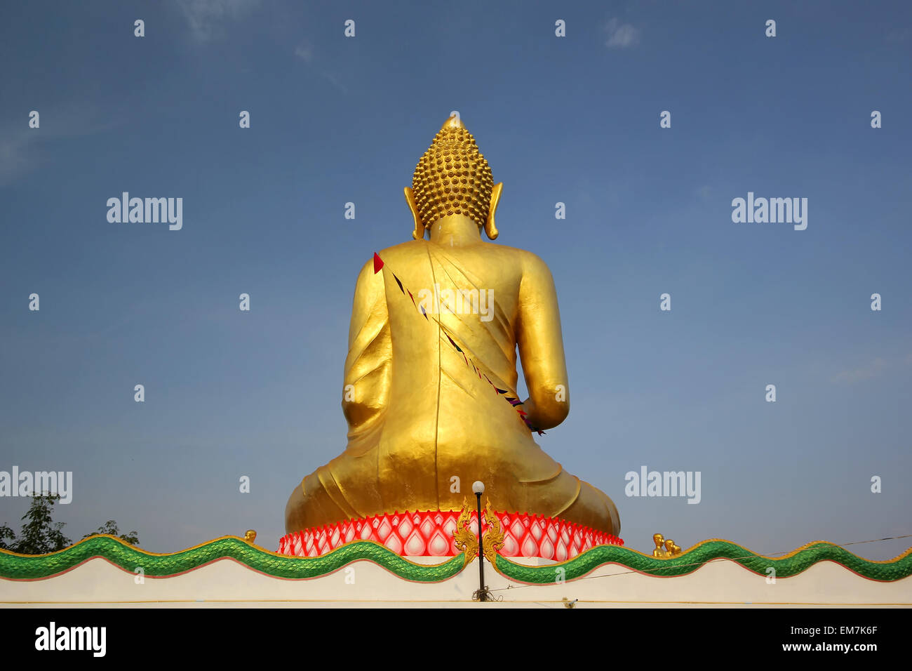 Buddha image in thai temple Stock Photo - Alamy
